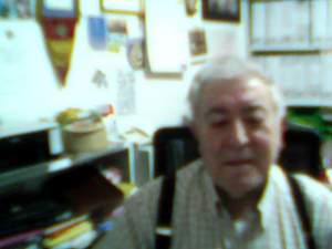 La modestos Oma foto que colocó como su único retrato, en su página de Facebook. 