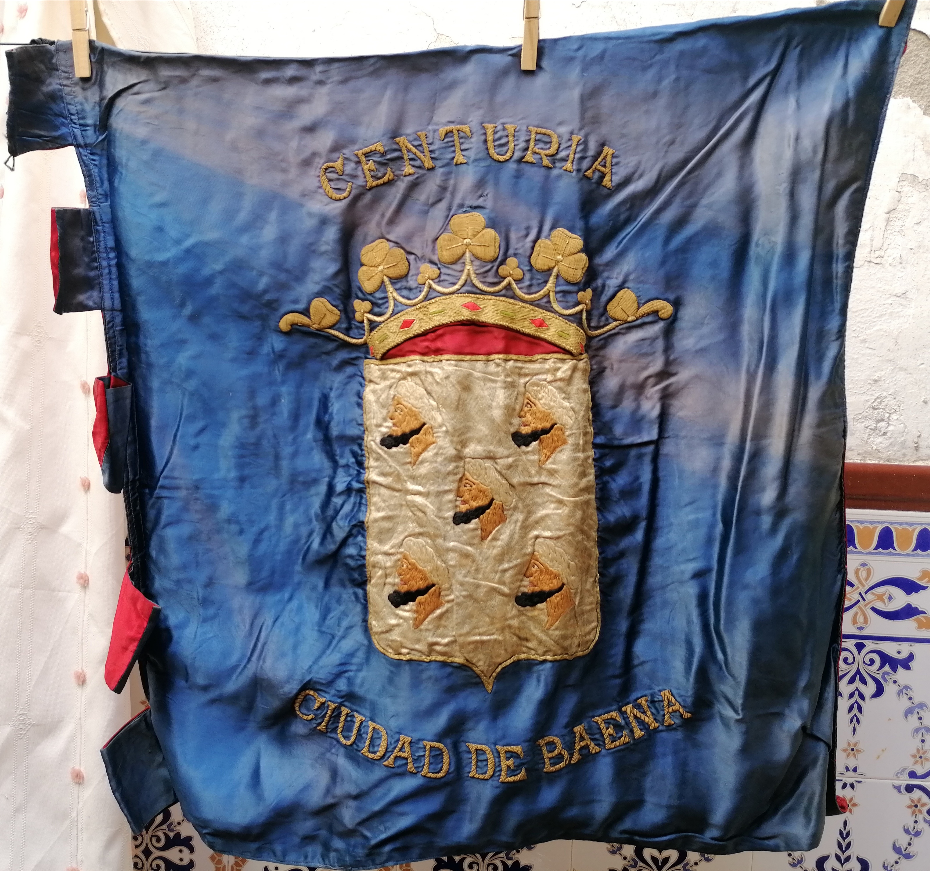 Estandarte Centuria Ciudad de Baena 1936 Fe y de las JONS